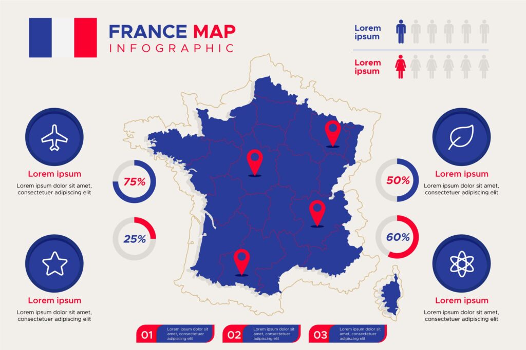 MAP OF FRANCE